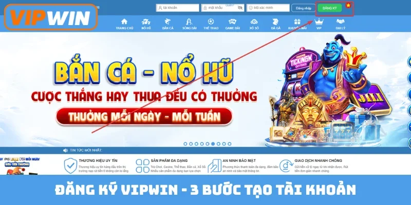 Đăng ký Vipwin