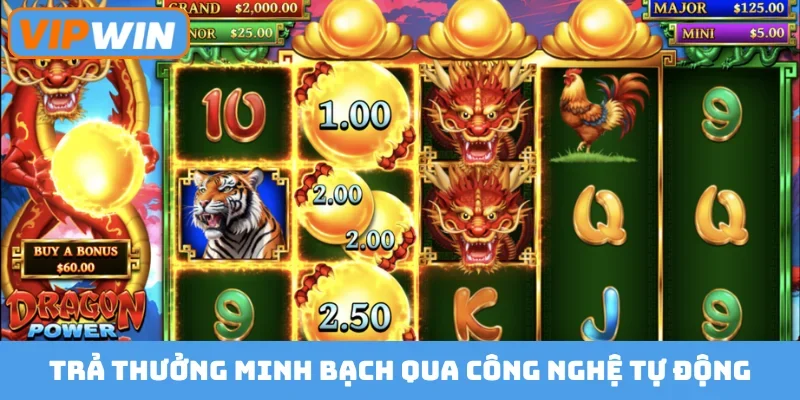 Trả thưởng minh bạch qua công nghệ tự động
